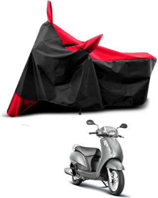 AASHTIK MART Two Wheeler Cover for Suzuki(New Access 125, Red, Black)