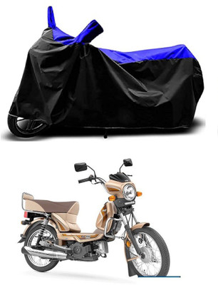 VESMEI Two Wheeler Cover for TVS(XL 100 Comfort BS6, Blue)