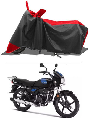 smwzxyu Waterproof Two Wheeler Cover for Hero(Splendor Plus, Red)