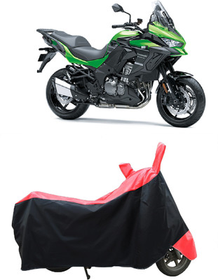Coxtor Two Wheeler Cover for Kawasaki(Versys 1000, Red)