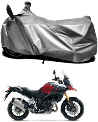 Ascension Two Wheeler Cover for Suzuki(V Strom 1000, Silver)