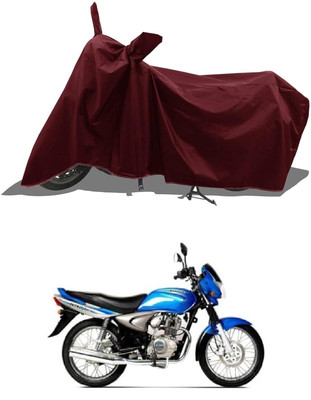 KEDIT Two Wheeler Cover for Bajaj(Wind 125, Maroon)