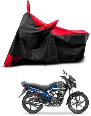 AASHTIK MART Two Wheeler Cover for Universal For Bike(Dream Yuga, Red, Black)