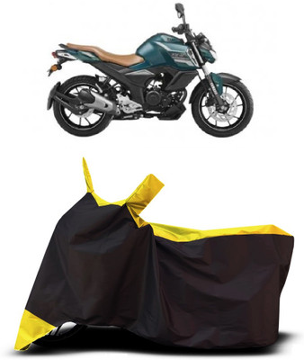 VESMEI Two Wheeler Cover for Yamaha(FZ-Fi Version 3.0, Yellow)