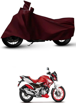ZEDTEEK Waterproof Two Wheeler Cover for Honda(CBZ Extreme, Maroon)