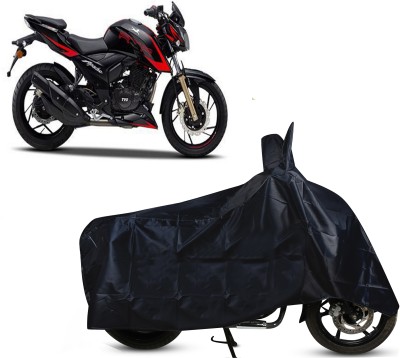 EGAL Waterproof Two Wheeler Cover for TVS(Apache RTR 200 4V, Black)