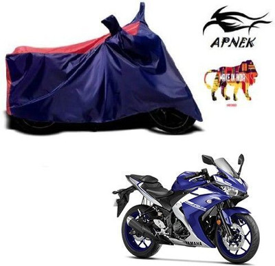 DeepShakshi AUTOMOTIVE Waterproof Two Wheeler Cover for Yamaha(YZF, Red, Blue)