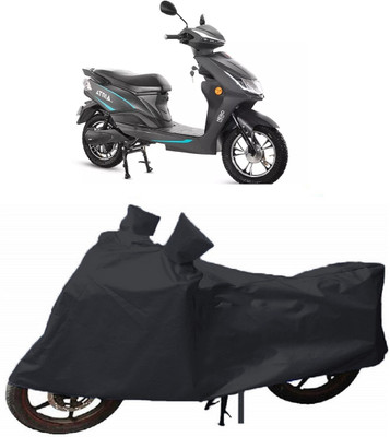GANPRA Two Wheeler Cover for Hero(Electric Atria, Black)