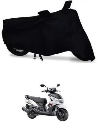 THE REAL ARV Waterproof Two Wheeler Cover for Yamaha(Ray Z, Black)