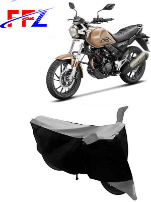 FFZ Waterproof Two Wheeler Cover for Hero(Xpulse 200T, Black, Grey)