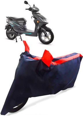 AUTO PEARL Two Wheeler Cover for Hero Electric(Motocorp Electric Atria, Red, Blue)