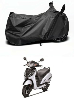 WMIZEXA Waterproof Two Wheeler Cover for Universal For Bike(Activa 5G, Black)