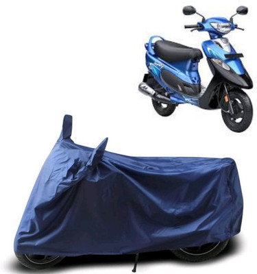 BOGYMON Waterproof Two Wheeler Cover for TVS(Pep Plus, Blue)