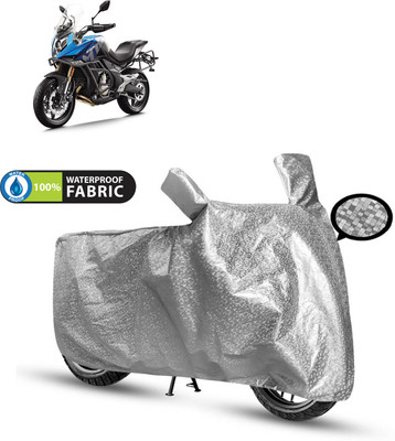 PAGORA Waterproof Two Wheeler Cover for CFMoto(650MT, Silver)