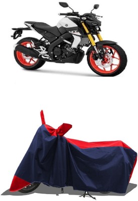 SUGASHRI Waterproof Two Wheeler Cover for Yamaha(MT-15 BS6, Red, Blue)