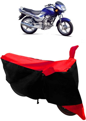KEDIT Two Wheeler Cover for TVS(Victor GLX, Red)