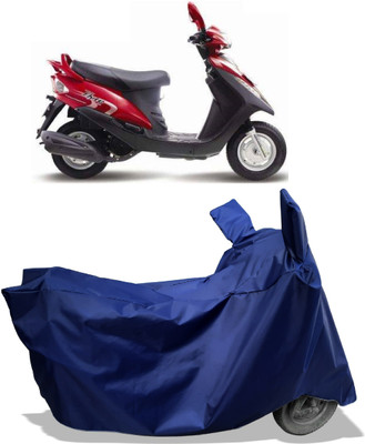 Amexride Two Wheeler Cover for Mahindra(Flyte, Blue)