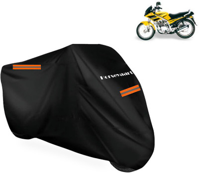 Horseyaart Waterproof Two Wheeler Cover for Kinetic(GF Lazer, Black)