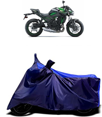 VESMEI Two Wheeler Cover for Kawasaki(Z750, Blue)