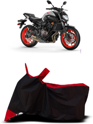 VESMEI Two Wheeler Cover for Yamaha(MT 07, Red)