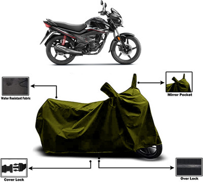 Amexride Two Wheeler Cover for Honda(Livo, Green)