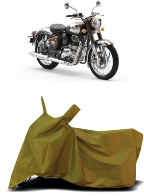 VESMEI Two Wheeler Cover for Royal Enfield(Standardv BS6, Blue)