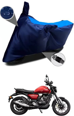 RONISH Waterproof Two Wheeler Cover for TVS(Blue)