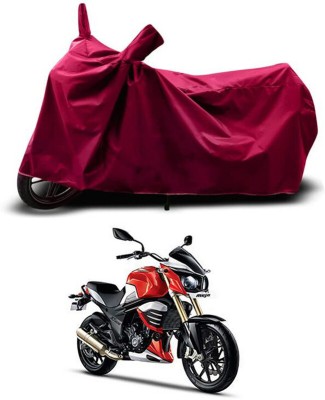 Genipap Two Wheeler Cover for Mahindra(MOJO XT 300, Red)