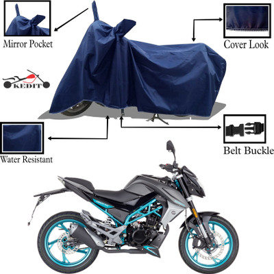 KEDIT Waterproof Two Wheeler Cover for CFMoto(150NK BS6, Blue)