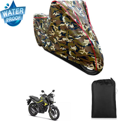 PAGORA Waterproof Two Wheeler Cover for Honda(CB Hornet 160R, Yellow)