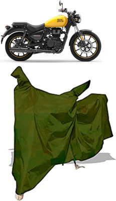 Amexride Two Wheeler Cover for Royal Enfield(Meteor, Green)