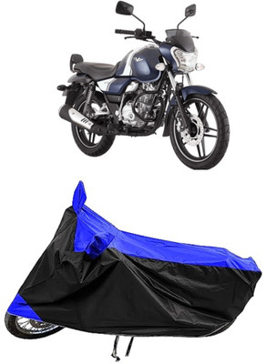 GROFATIK Two Wheeler Cover for Bajaj(v15, Orange)