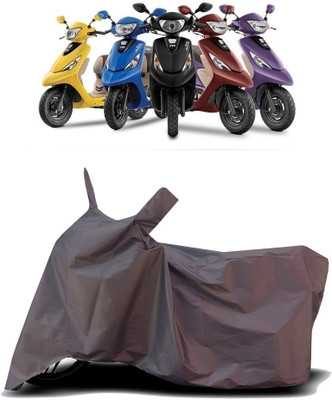 VESMEI Two Wheeler Cover for TVS(Scooty Zest BS6, Blue)