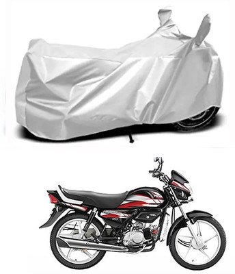 Aoriyon Two Wheeler Cover for Hero(HF Deluxe BS6, Silver)
