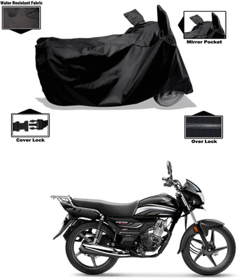 CODOKI Waterproof Two Wheeler Cover for Hero(CD 110 Dream, Black)