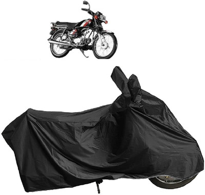DIGGU Two Wheeler Cover for Hero(CD 100 SS, Black)