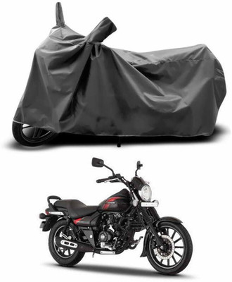 DeepShakshi AUTOMOTIVE Two Wheeler Cover for Bajaj(Avenger 220 Street, Grey)