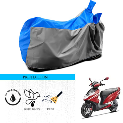 ANTHUB Waterproof Two Wheeler Cover for Hero(Dare, Grey, Blue)