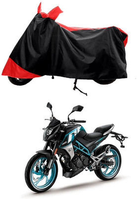 GROFATIK Two Wheeler Cover for CFMoto(150NK BS6, Red)