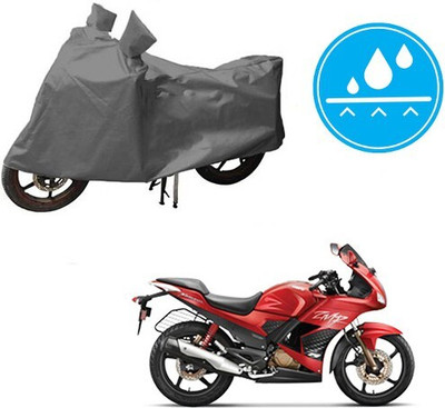 DeepShakshi AUTOMOTIVE Waterproof Two Wheeler Cover for Hero(Karizma ZMR, Grey)