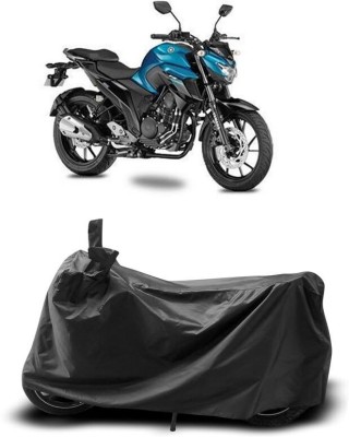 AASHTIK MART Two Wheeler Cover for Yamaha(FZ 25 BS6, Black)