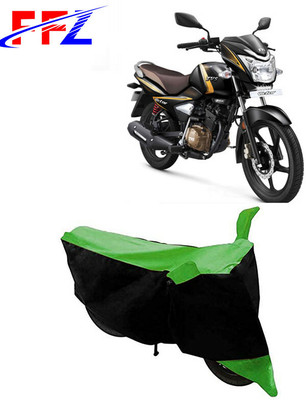 FFZ Two Wheeler Cover for TVS(Victor New, Black, Green)