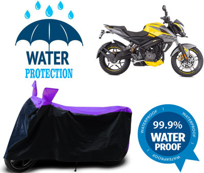 RTS COLLECTIONS Waterproof Two Wheeler Cover for Bajaj(Pulsar AS 150, Multicolor)