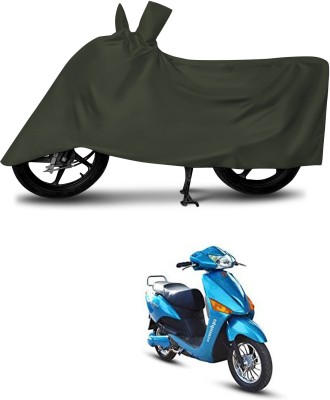 LICATOR Waterproof Two Wheeler Cover for Hero(Electric Optima DX, Green)