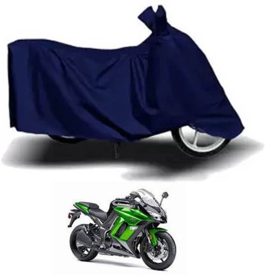 RONISH Waterproof Two Wheeler Cover for Kawasaki(Ninja 1000, Blue)