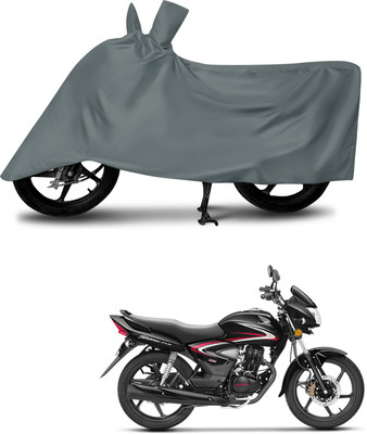 aosis Waterproof Two Wheeler Cover for Honda(CB Shine, Grey)
