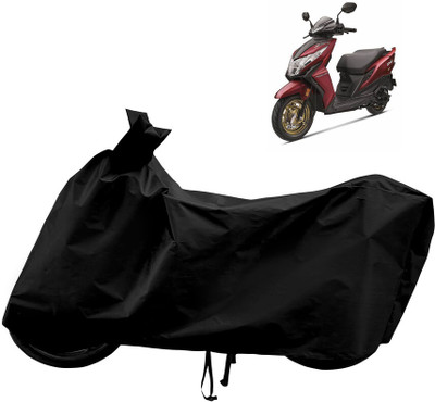 Horseyaart Waterproof Two Wheeler Cover for Honda(Deo, Black)