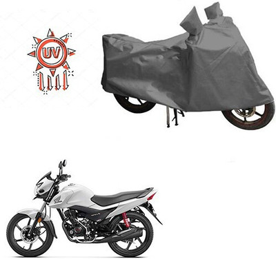 MMSSTAR Waterproof Two Wheeler Cover for Honda(Livo, Grey)