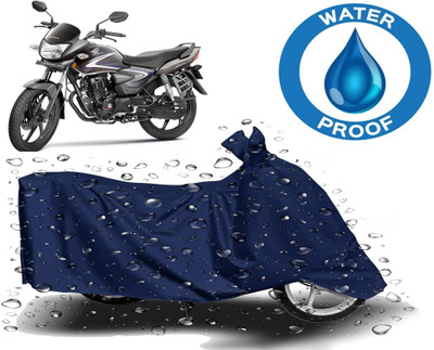 ROYAL AUTO MART Waterproof Two Wheeler Cover for Honda(CB Shine, Blue)