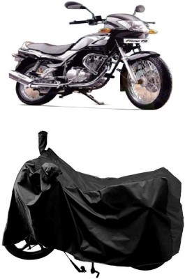 MMSSTAR Waterproof Two Wheeler Cover for TVS(Fiero F2, Black)